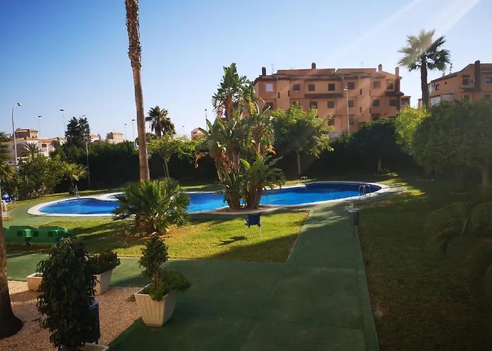 아파트 Alta Vista - Con 2 Y Vista Al Mar 또레비에하